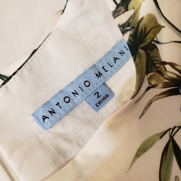 Noor Floral Print Puffed Statement Shoulder Blouse - Picture 5 of 6